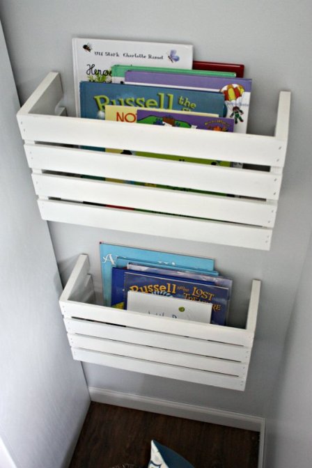 Avots: http://iheartorganizing.blogspot.com/2012/05/playroom-progress-great-crate-book.html
