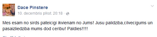 Ekrānšāviņš: Facebook