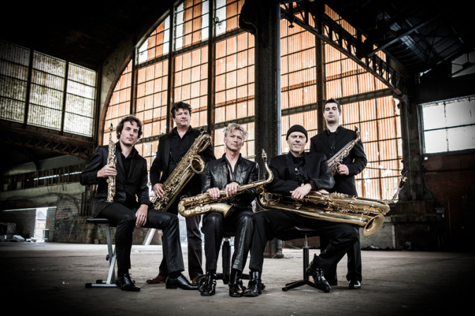 Bl!ndman Saxophone Quartet. Publicitātes foto