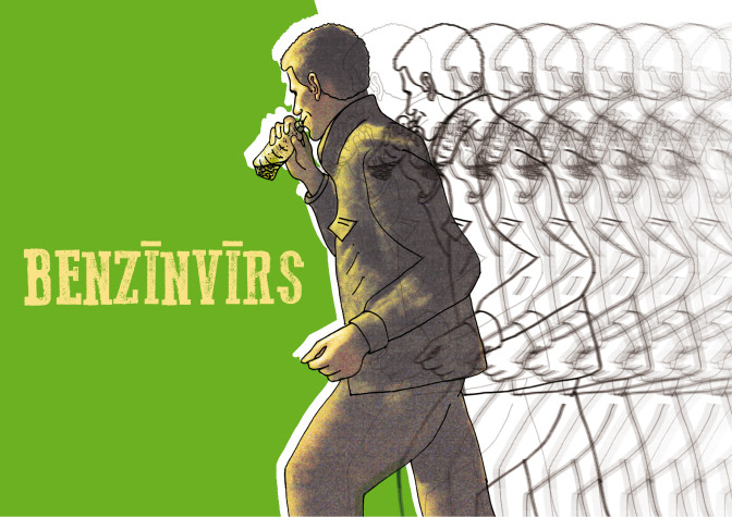 DDT izrādes Benzīnvīrs publicitātes foto