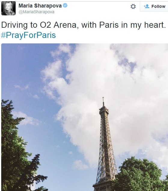 Foto: twitter.com/MariaSharapova