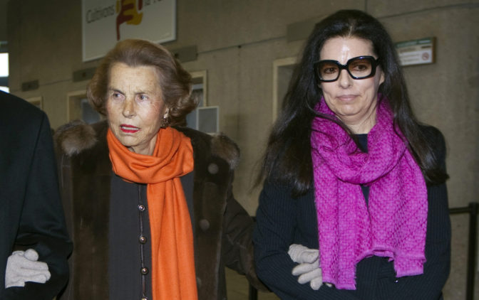 Liliana Betenkorta ar savu meitu