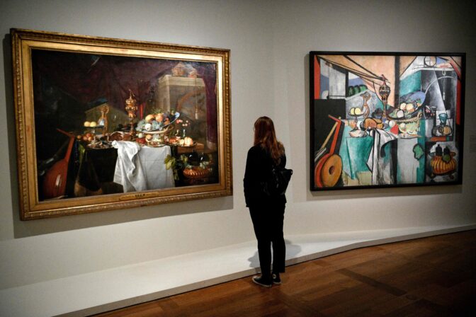 FRANCE-ARTS-PAINTING-EXHIBITION