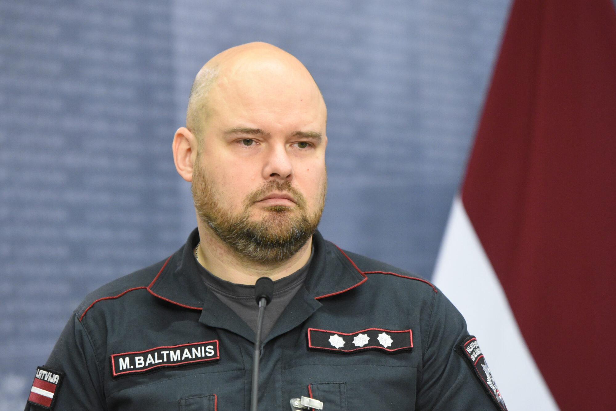 VUGD priekšnieks pulkvedis Mārtiņš Baltmanis