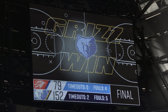 Thunder Grizzlies Basketball