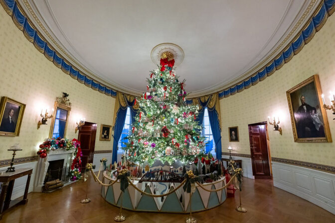 Magic, Wonder, and Joy: White House dresses up for Christmas