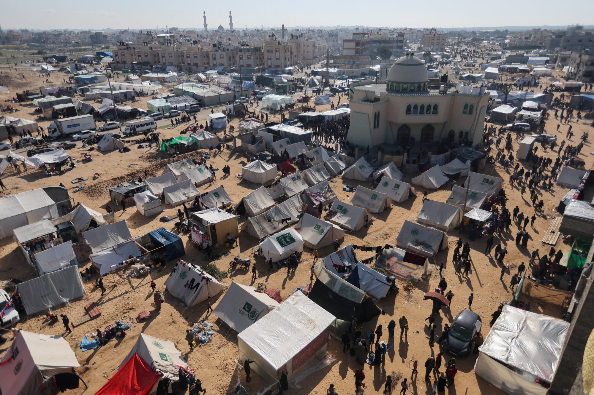 ISRAEL-PALESTINIANS/DISPLACED