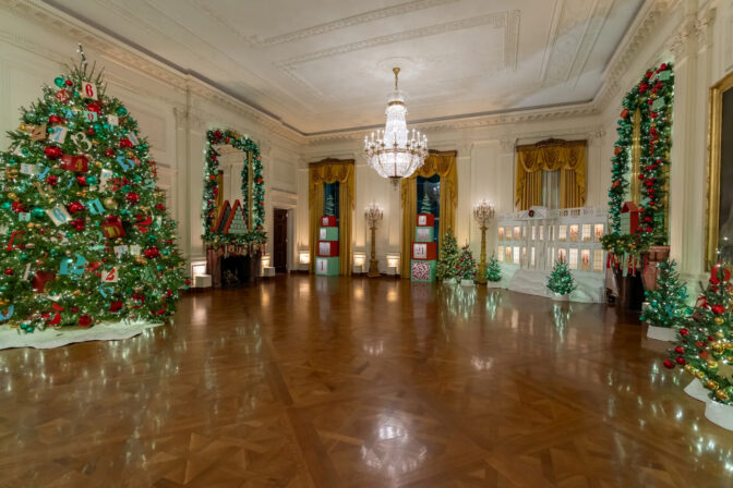Magic, Wonder, and Joy: White House dresses up for Christmas