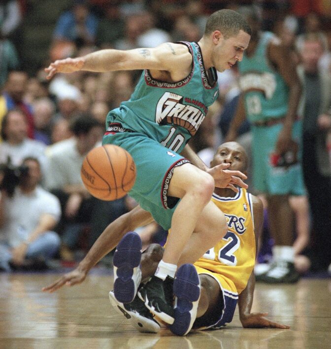 Basketball NBA Grizzilies vs Lakers