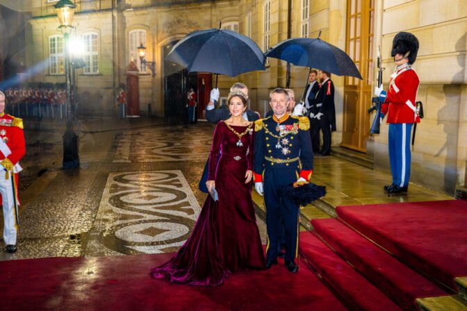 Danish Royals Attend Annual New Years Dinner