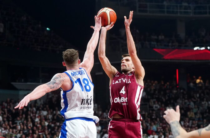 2025.gada Eiropas čempionāta kvalifikācijas spēle basketbolā, kurā tiekas Latvijas un Slovākijas valstsvieības