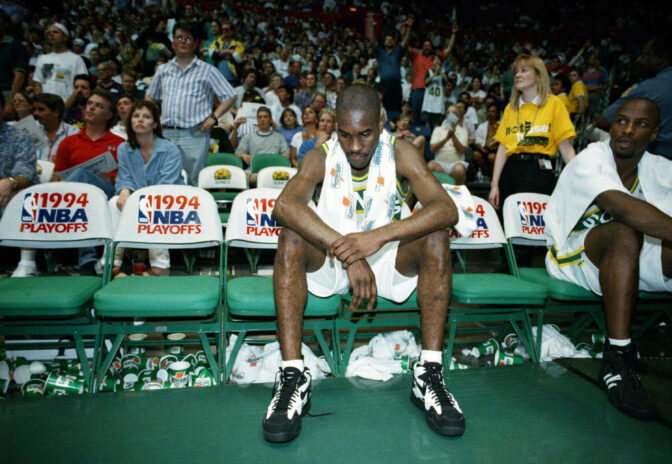 NBA Playoffs SuperSonics Nuggets