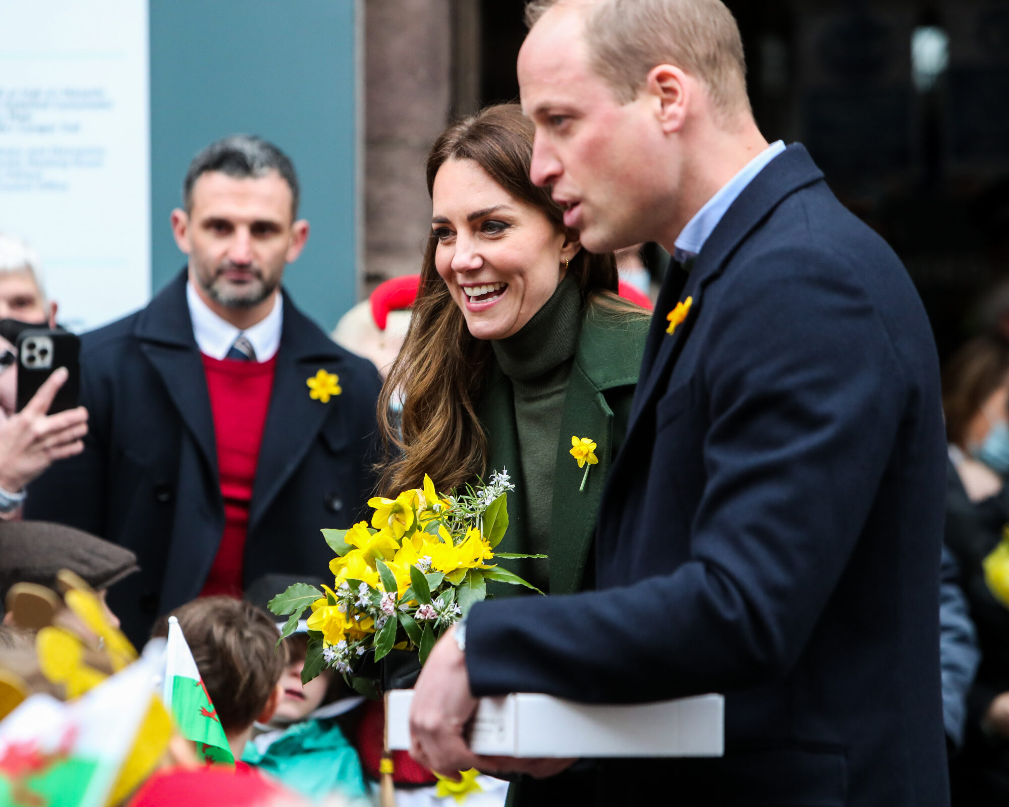 The Duke And Duchess Of Cambridge Visit Abergavenny