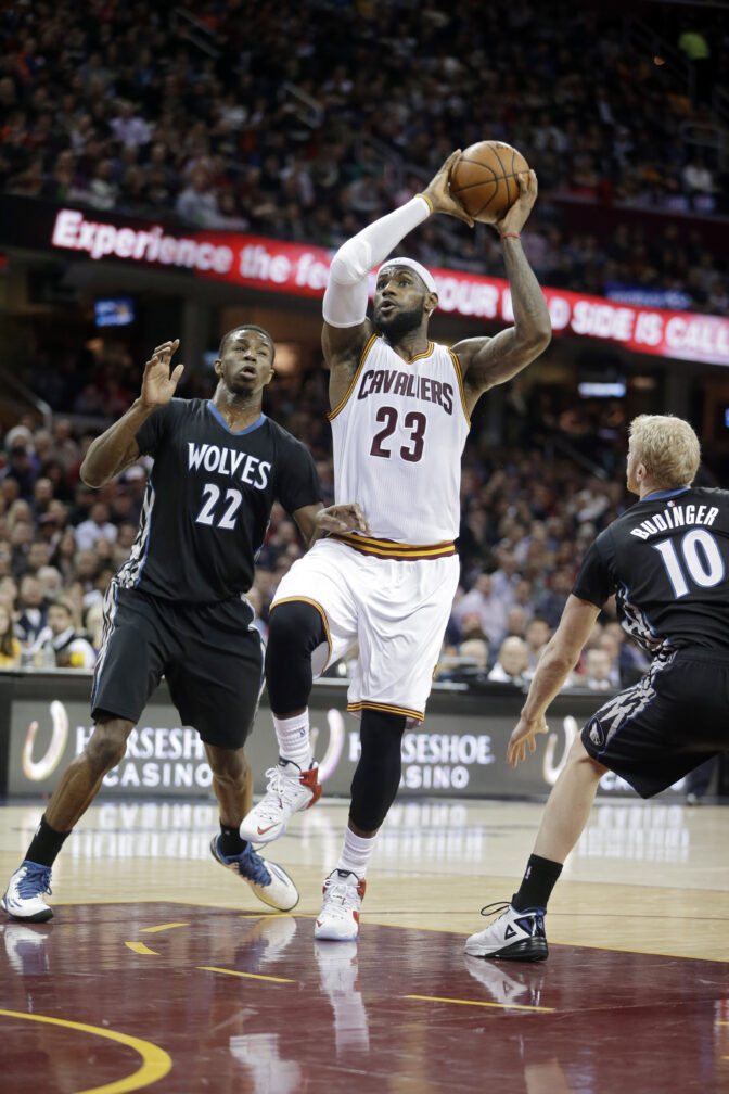 Timberwolves Cavaliers Basketball