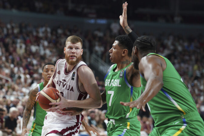 Latvia Olympics Basketball