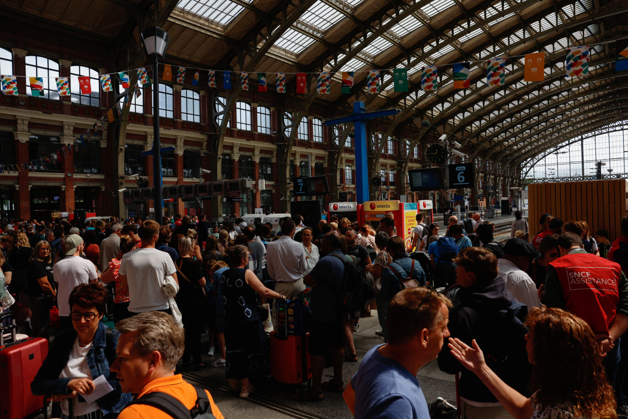 OLYMPICS-2024/RAILWAYS-VANDALISM