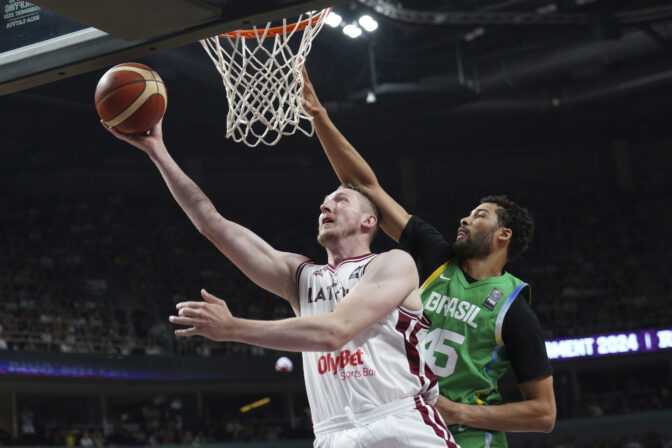 Latvia Olympics Basketball