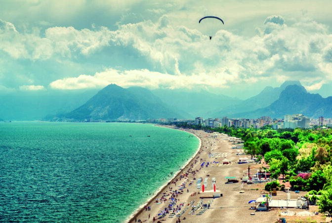 Antalya seaside Turkey