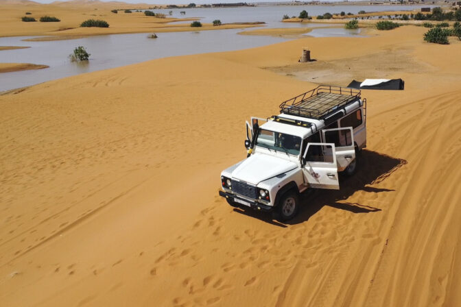 Morocco Desert Rain