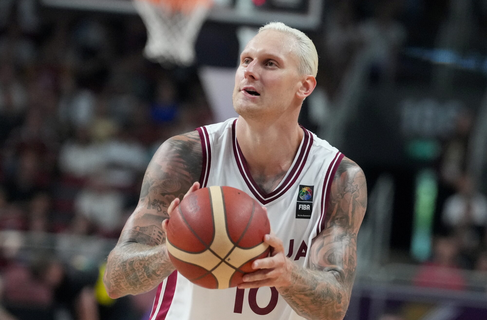 FIBA Olimpisk?s kvalifik?cijas turn?ra sp?le Latvija pret Filip?n?m