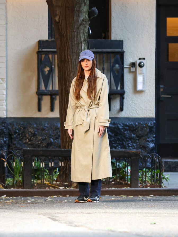 Filming Of 'Materialists' In New York City