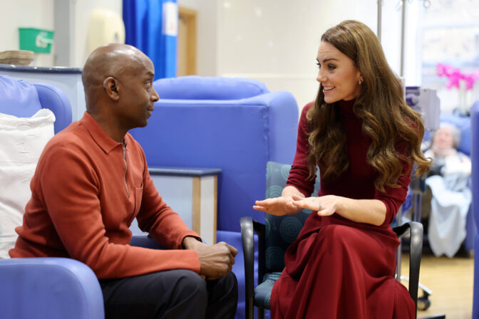 The Princess of Wales visits to The Royal Marsden Hospital