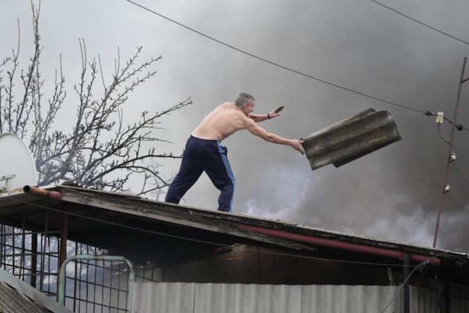 Russia Ukraine War First Day Photo Gallery