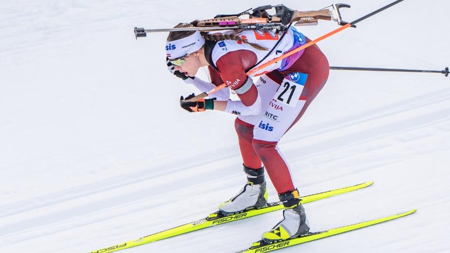 Volfai piektā vieta pasaules junioru biatlona čempionātā 12,5 kilometru individuālajā  distancē | tv3.lv