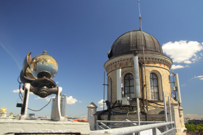 Latvijas Universit?tes astronomiskais tornis.