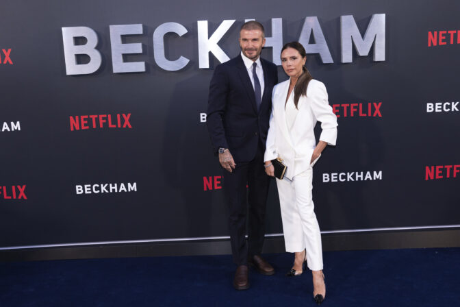Britain Beckham Premiere