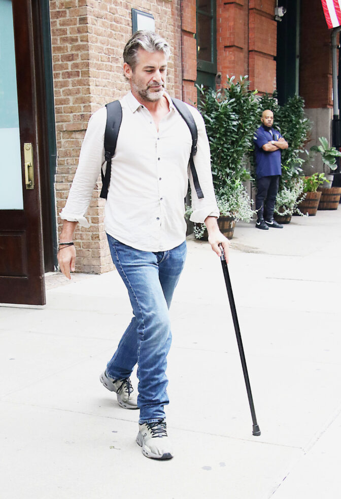 Jim Curtis, Jennifer Aniston's Rumored New Boyfriend Spotted Out In New York City