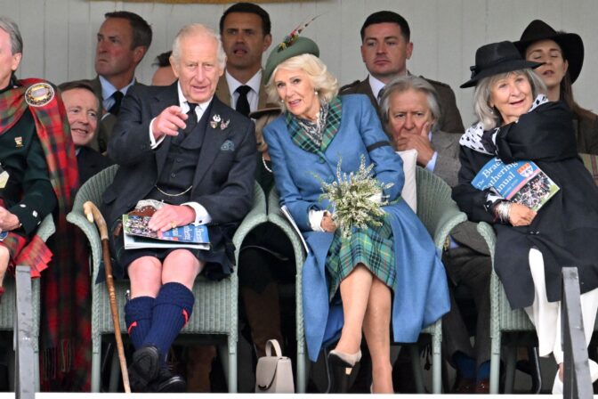 BRITAIN-SCOTLAND-HIGHLAND GAMES-ROYALS