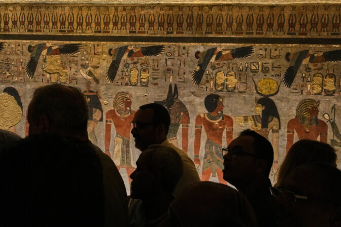 APTOPIX Egypt Antiquities