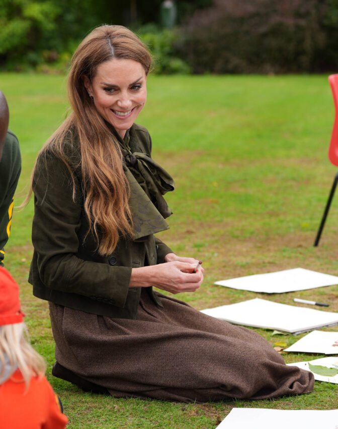 The Princess of Wales and Melani