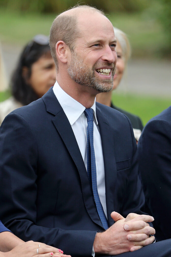 Prince William attends the launch of the Global Humanitarian Memorial