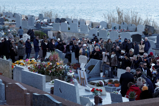 PEOPLE-BRIGITTE BARDOT/FUNERAL