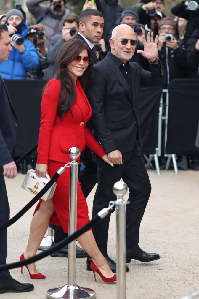 PARIS: Schiaparelli - Outside Arrivals - Paris Fashion Week - Haute Couture Week Spring/Summer 2026