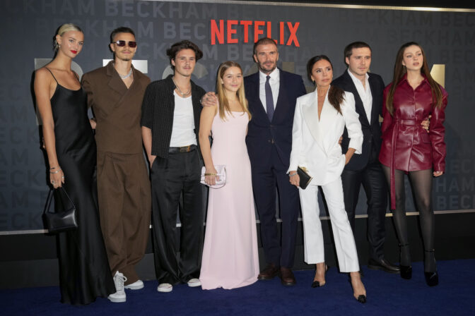 Britain Beckham Premiere
