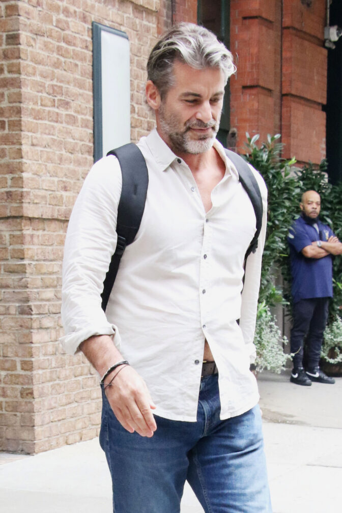 Jim Curtis, Jennifer Aniston's Rumored New Boyfriend Spotted Out In New York City