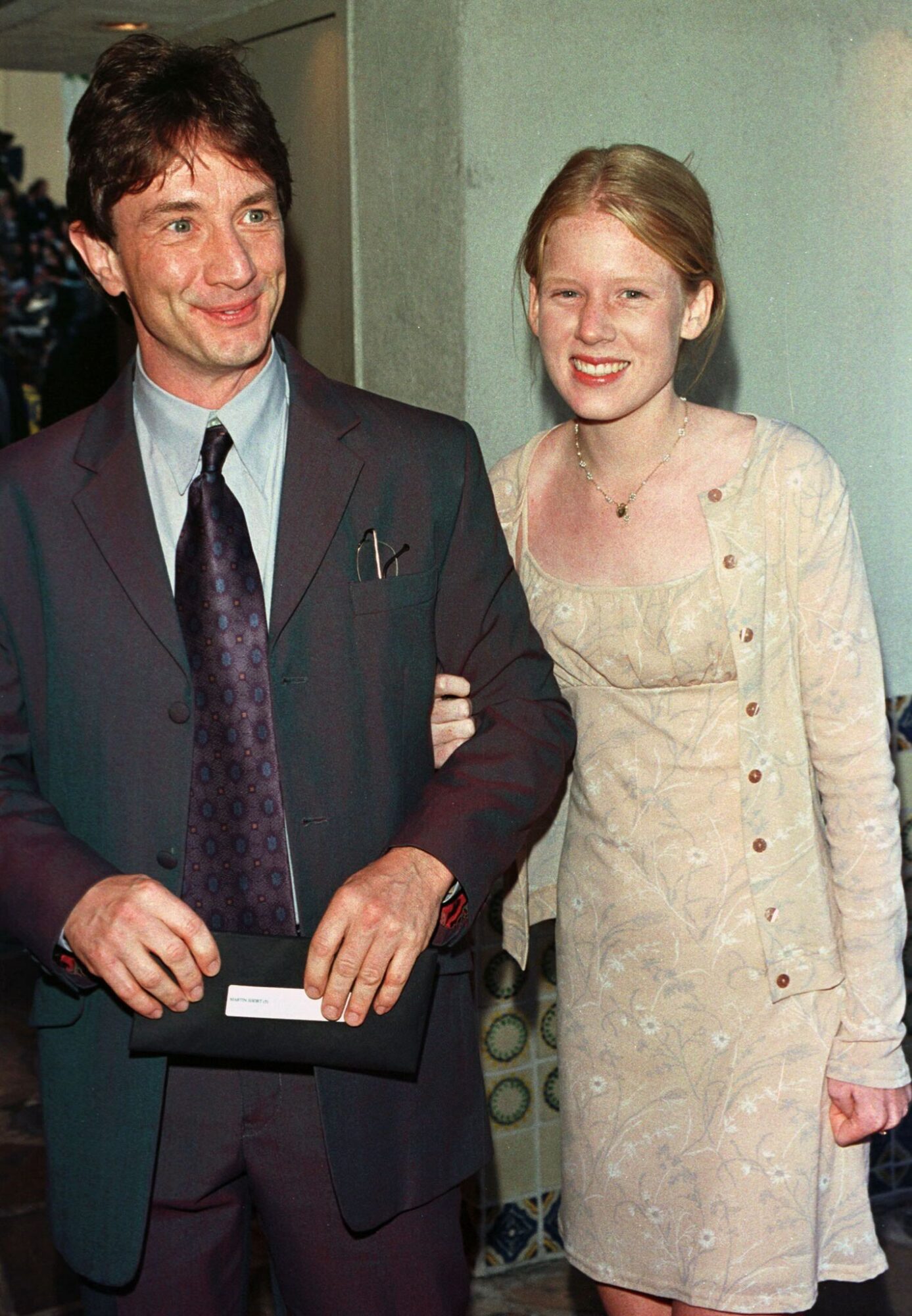 MARTIN SHORT ARRIVES AT PREMIERE OF X FILES FILM.