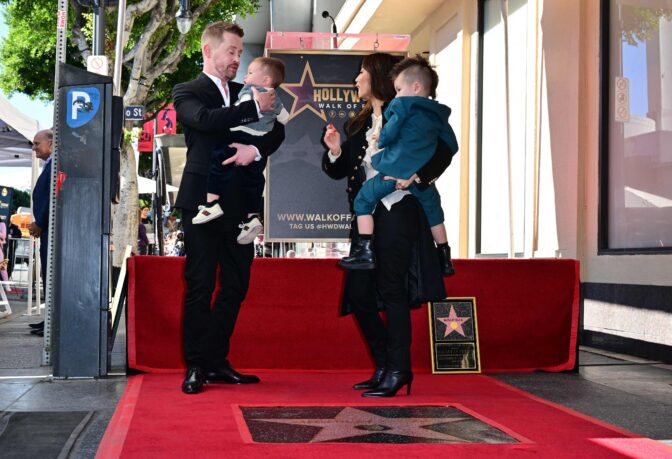 US-ENTERTAINMENT-STAR-WOF-CULKIN