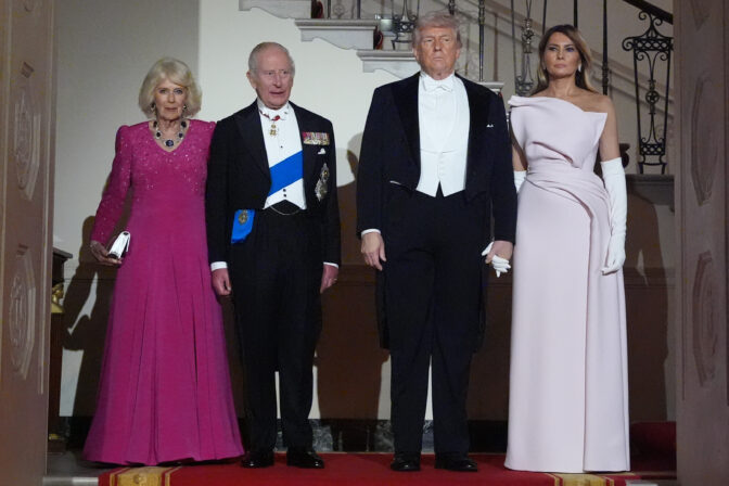 US Britain Royal Visit Trump