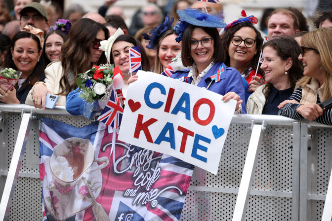 BRITAIN-ROYALS/KATE-ITALY