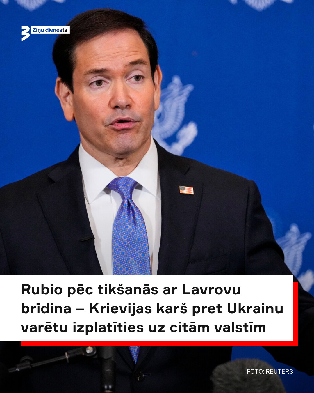Marco Rubio Warns Russia's War in Ukraine Could Spread to Other Nations - News Directory 3