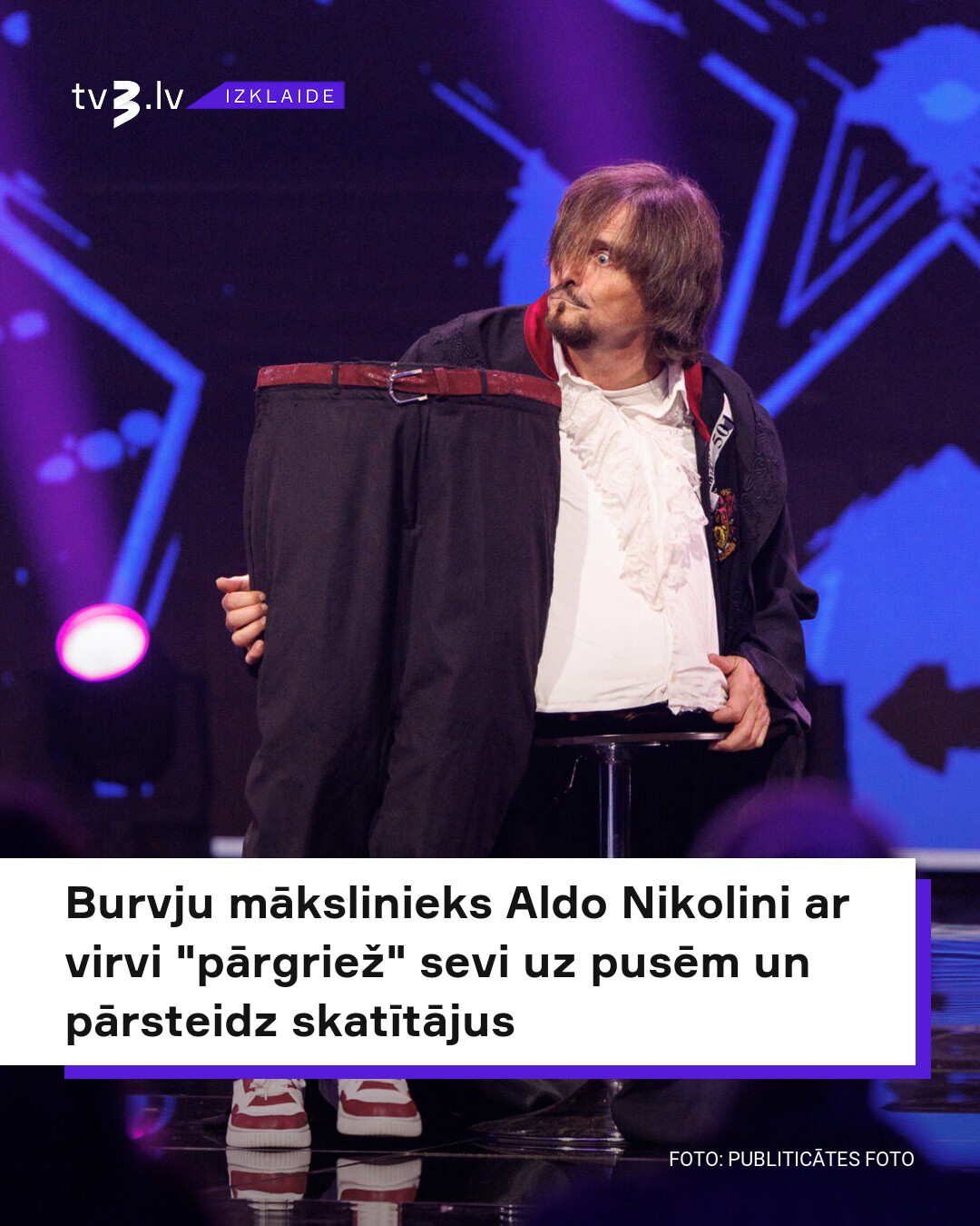 Aldo Nikolini exits talent competition after split judges verdict