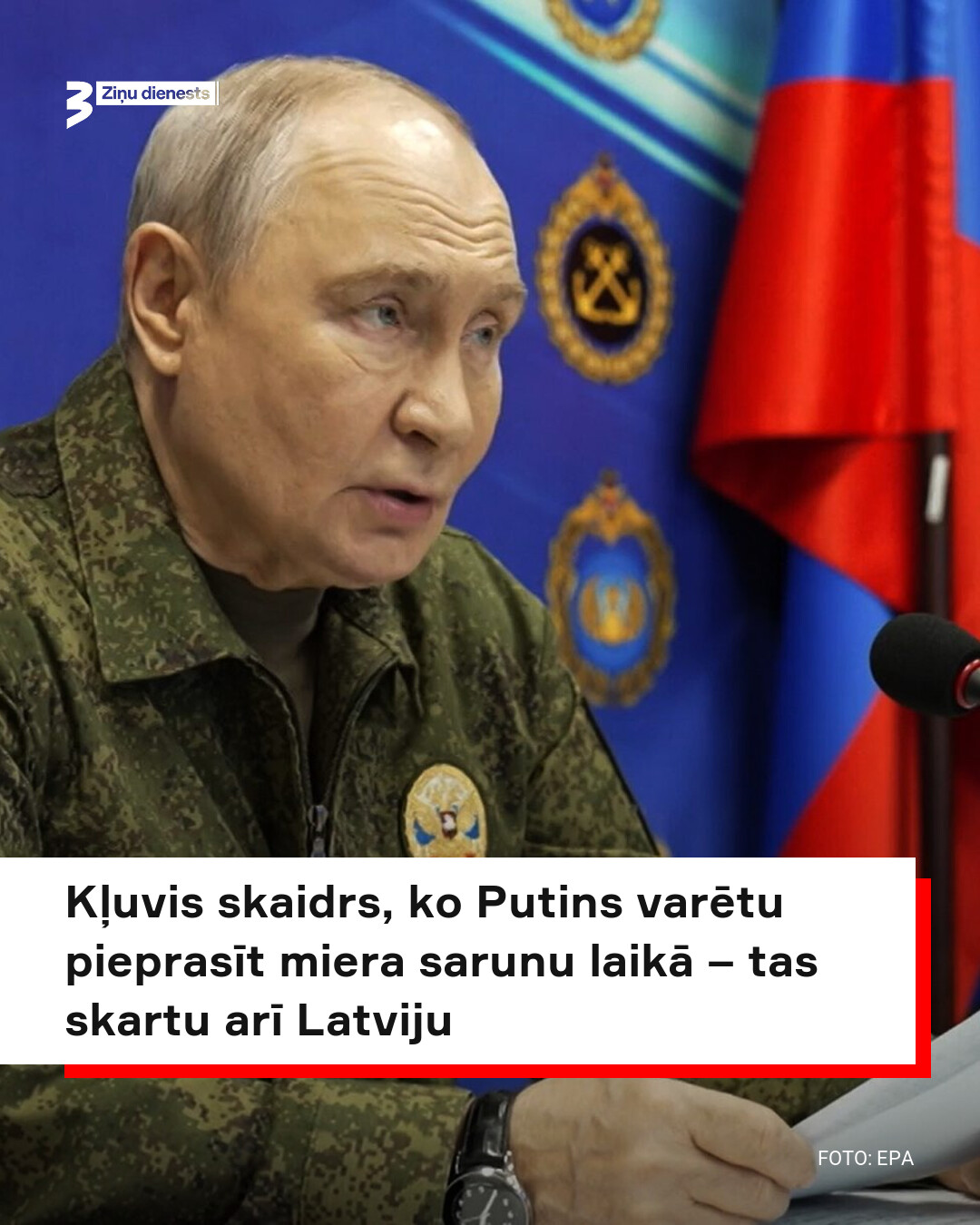 Putin Demands NATO Reduce Forces in Eastern Europe to 1997 Levels
