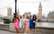 Miss Pasaule konkursantes ierodas Londonā