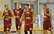 FOTO: Latvijas basketbola izlases kandidāti trenējas, dāvā autogrāfus un nopietni gatavojas EČ