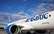 FOTO: Rīgā nolaidusies pirmā Bombardier CS300 lidmašīna