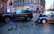 Avārija Rīgas centrā! Divu BMW sadursmē viens auto ietriecas Marijas ielas graustā